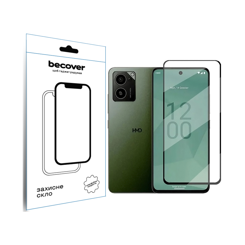 Скло захисне BeCover HMD Pulse Pro Black (712487) - зображення 1