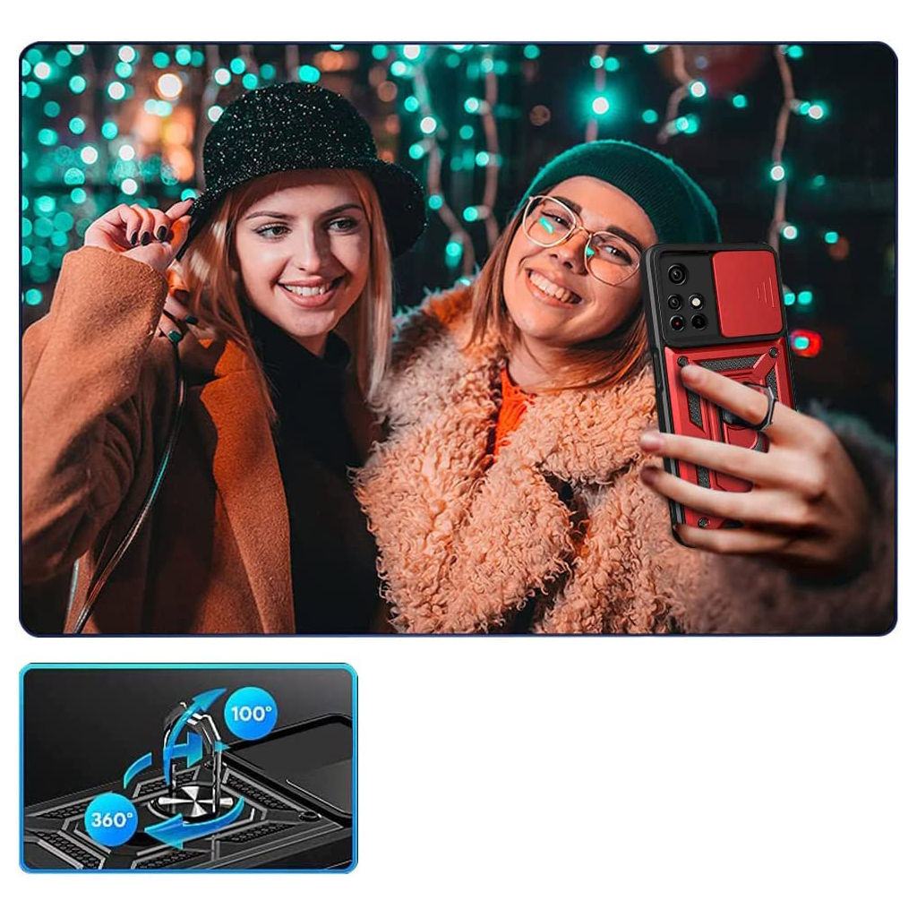 Чохол до мобільного телефона BeCover Poco M4 Pro 5G / Redmi Note 11T 5G Red (707122) - зображення 3