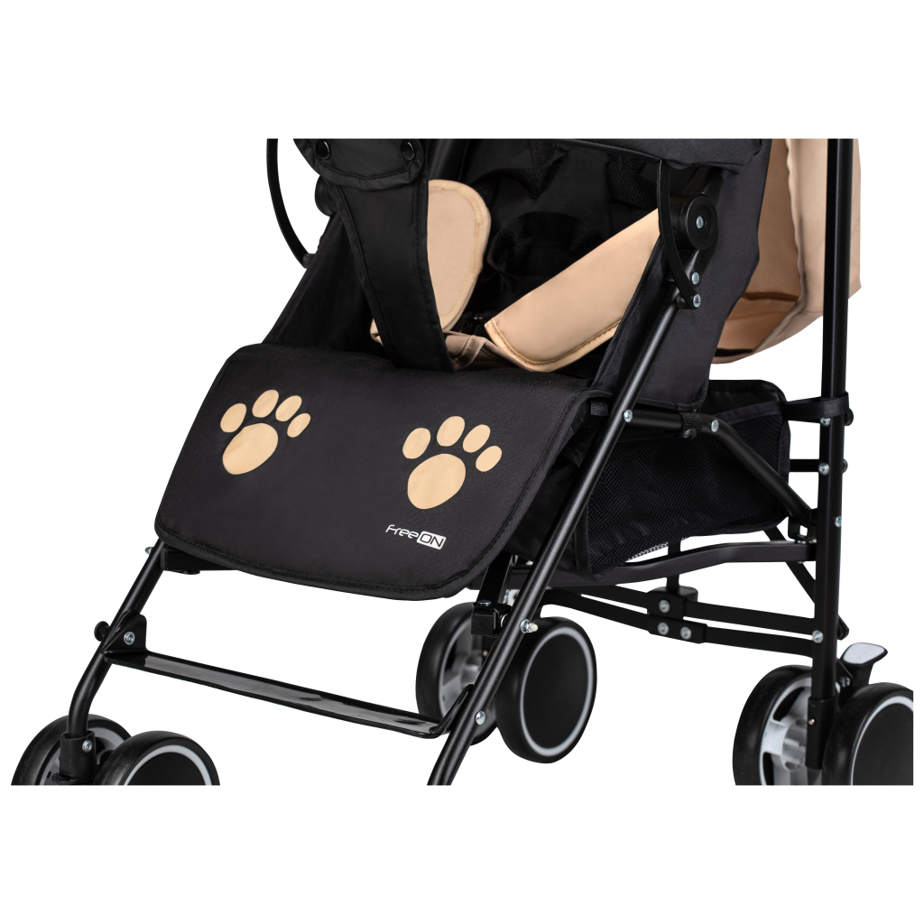 Коляска FreeON Simple Black-Yellow (48570) - зображення 6