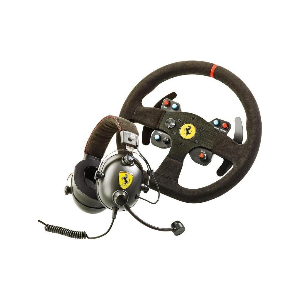 Кермо ThrustMaster Race Kit Ferrari 599XX EVO Edition With Alcantara PC/PS4/PS3 (4160771) - зображення 4