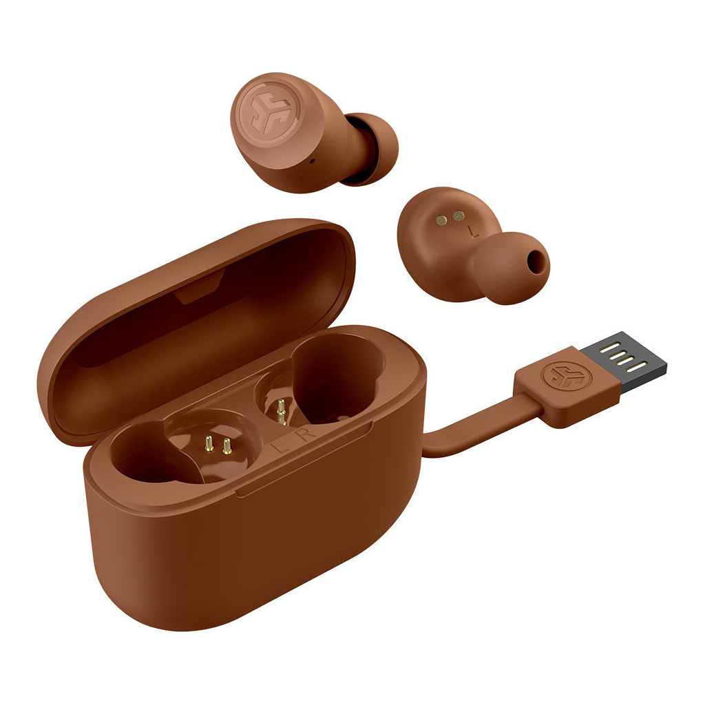 Навушники Jlab GO Air Tones True Wireless Saddle Brown (IEUEBGAPTONERCA124) - зображення 5