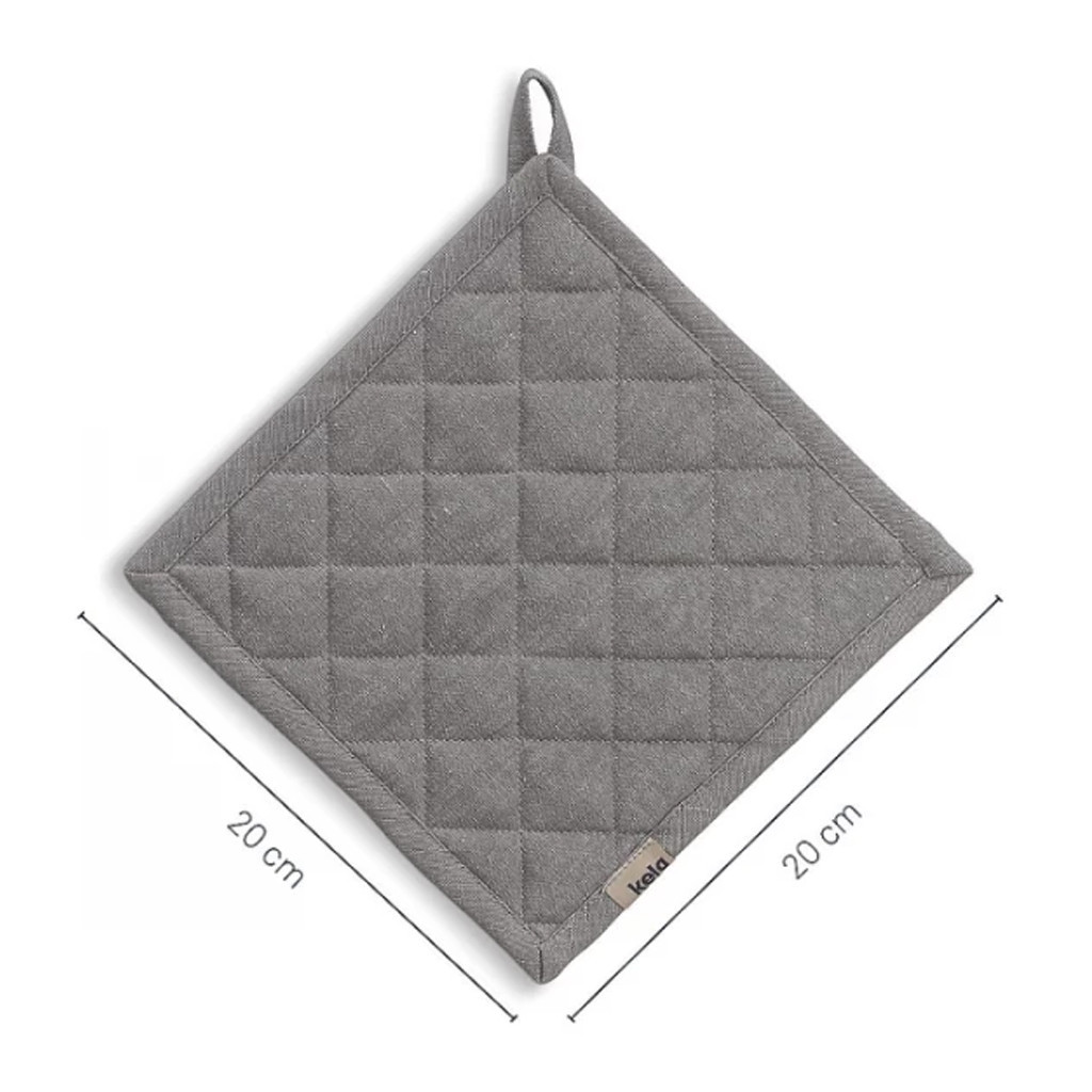 Кухонна прихватка Kela Puro 20x20 см сіра (12804) - зображення 2