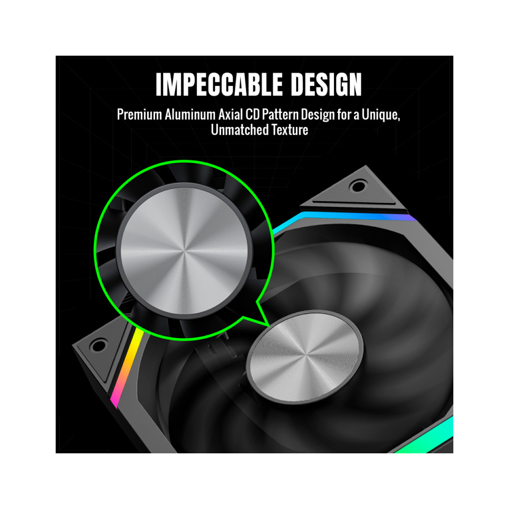 Кулер до корпусу Gamemax FN12A-N2 - зображення 8