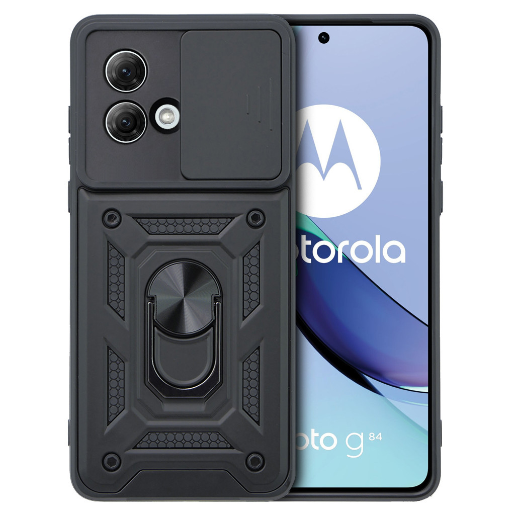 Чохол до мобільного телефона BeCover Military Motorola Moto G84 Black (710675) - зображення 9