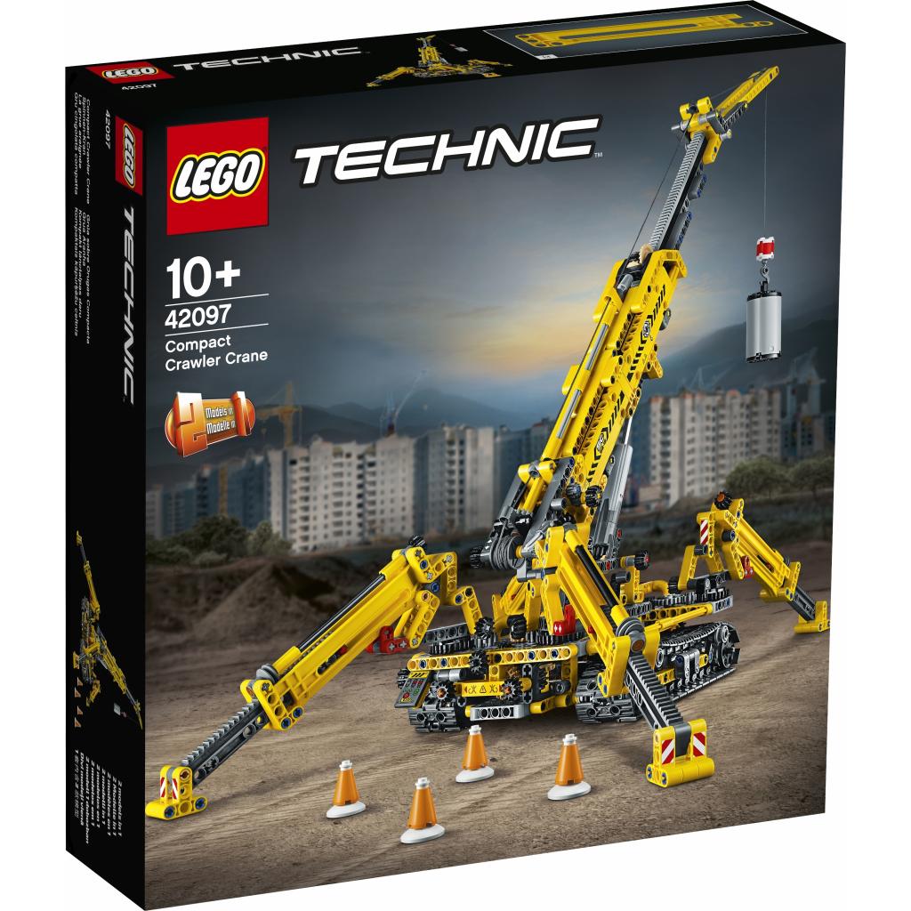 Конструктор LEGO TECHNIC Компактний гусеничний кран 920 деталей (42097) - зображення 1