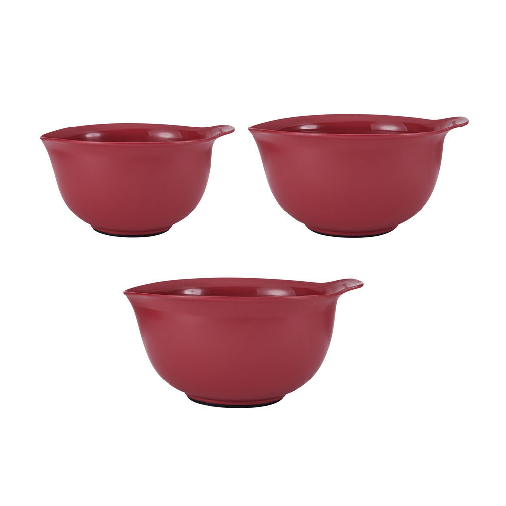 Миска KitchenAid Universal, набір 3 шт, червоний (KQG175OSERE) - зображення 2