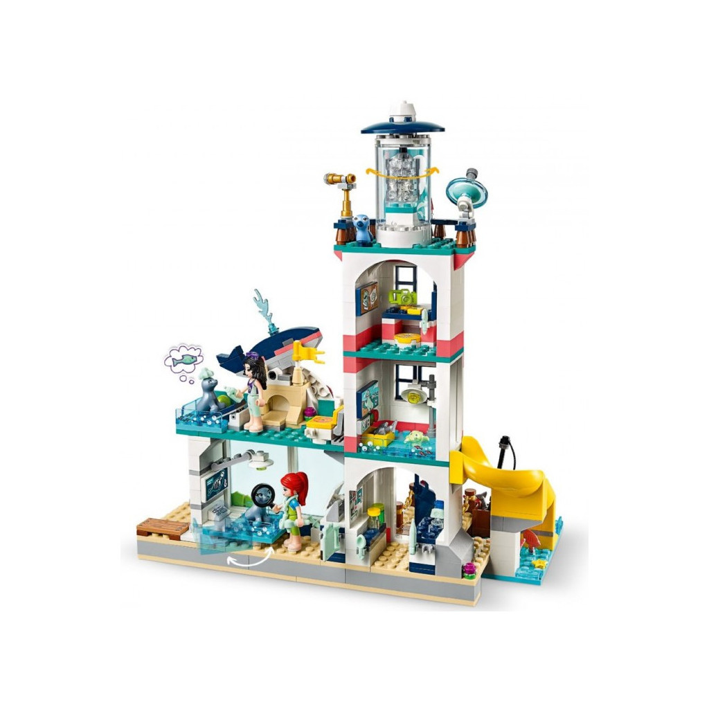Конструктор LEGO Friends Рятувальний центр на маяку 602 деталі (41380) - зображення 4