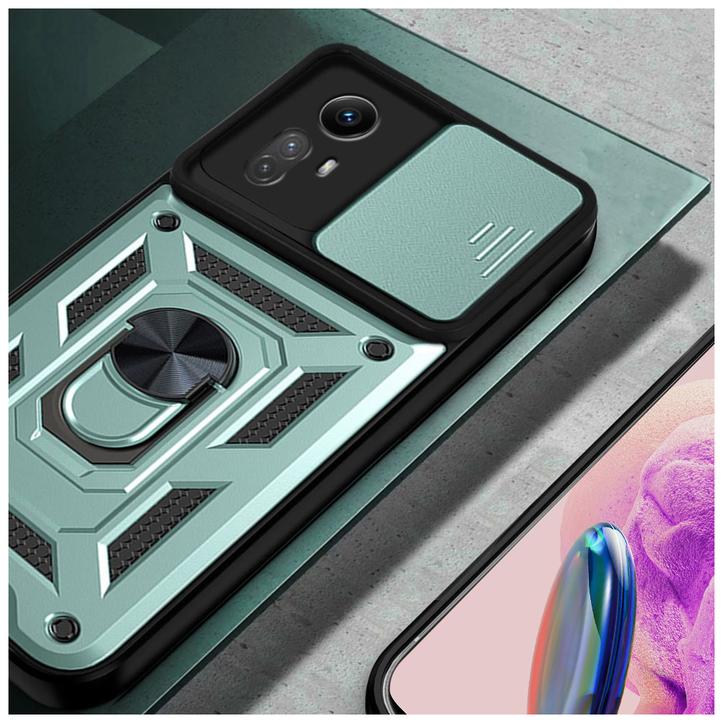 Чохол до мобільного телефона BeCover Military Xiaomi Redmi Note 12S Dark Green (709487) - зображення 5