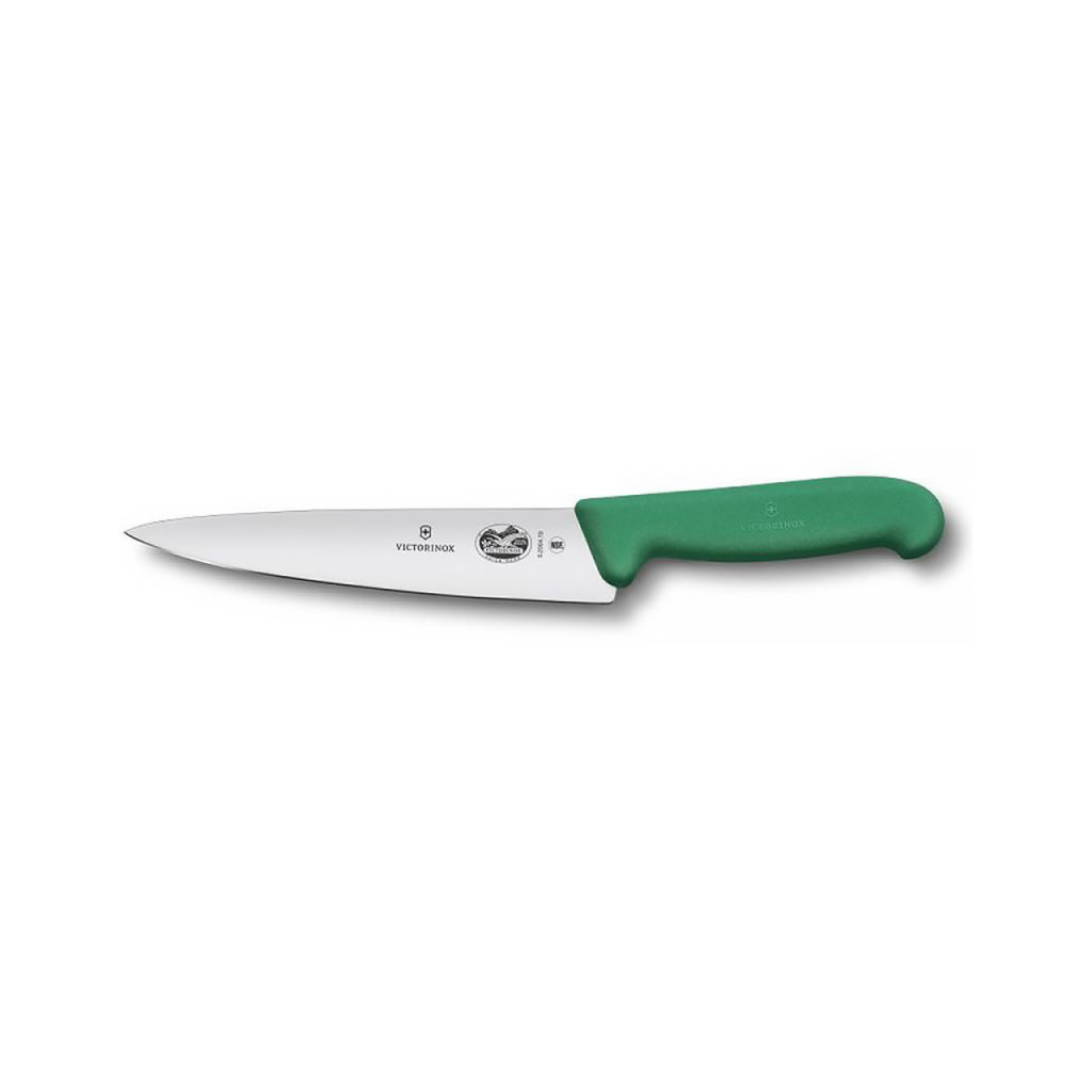Кухонний ніж Victorinox Fibrox Kitchen 15 см Green (5.2004.15) - зображення 1