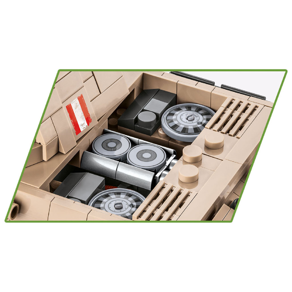 Конструктор Cobi Танк Пантера V - Пудель 1:28, 840 деталей (COBI-2568) - зображення 6