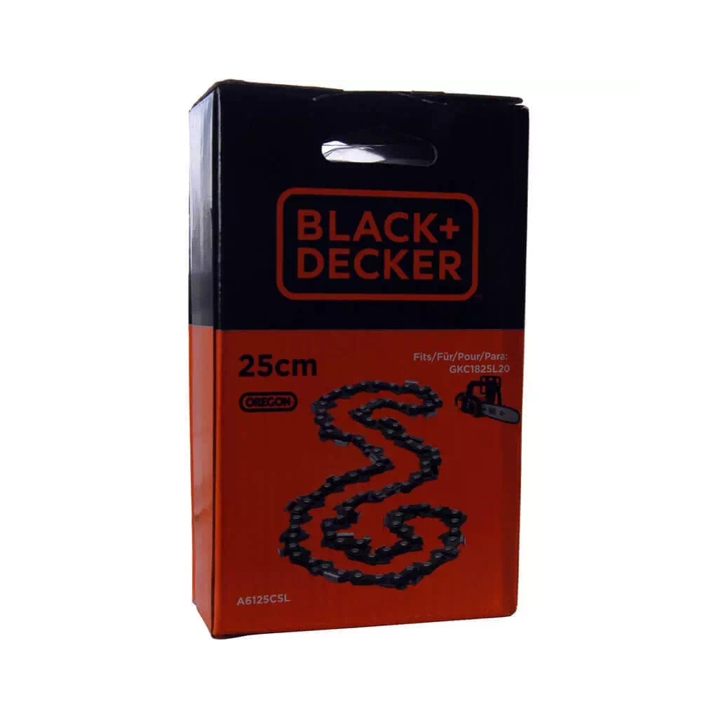 Ланцюг Black&Decker 3/8", 1.3 мм, 40 ланок, довжина 10"/25 см (A6125CSL) - зображення 2