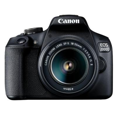Цифровий фотоапарат Canon EOS 2000D 18-55 IS II kit + сумка + SD 16GB (2728C015) - зображення 1