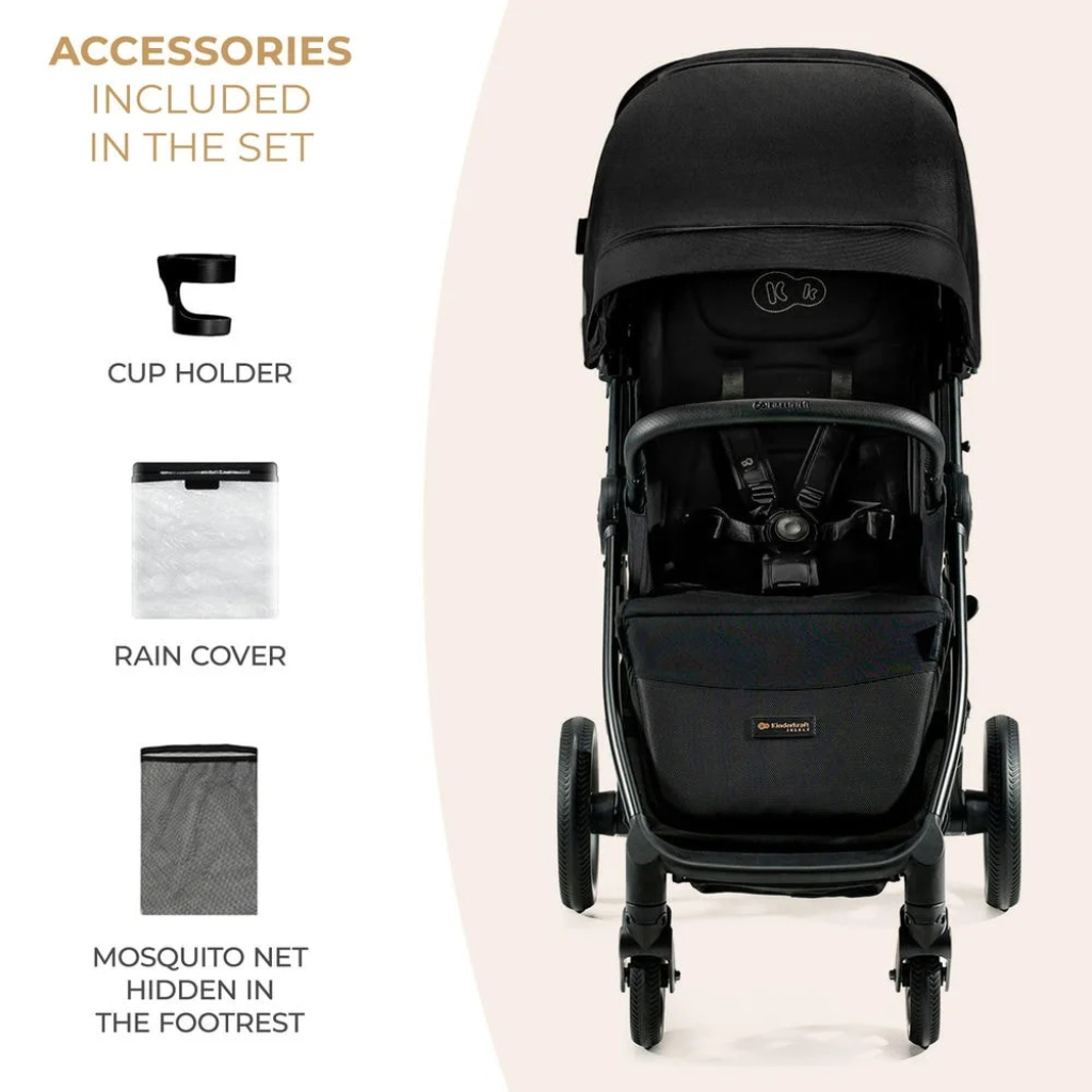 Коляска Kinderkraft Mitzy Ink Black (KSMITZ00BLK0000) (5902533924370) - зображення 9