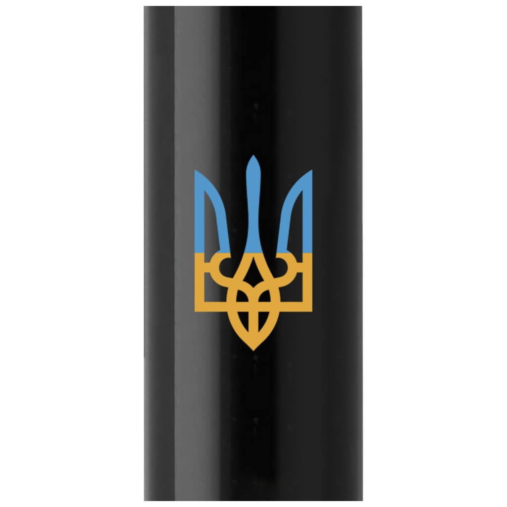 Ручка кулькова Parker IM 17 UKRAINE Black GT BP Палаючий Тризуб + блокнот Parker + подар.упаковка GIFT24 (22032b24_T1170u) - зображення 5