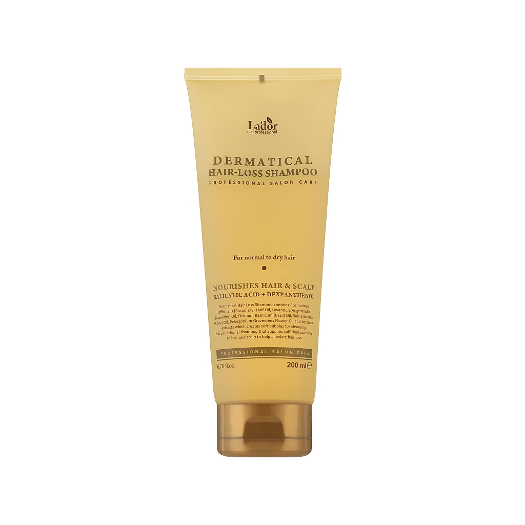 Шампунь La'dor Dermatical Hair-Loss Shampoo Проти випадіння волосся 200 мл (8809789630314) - зображення 1