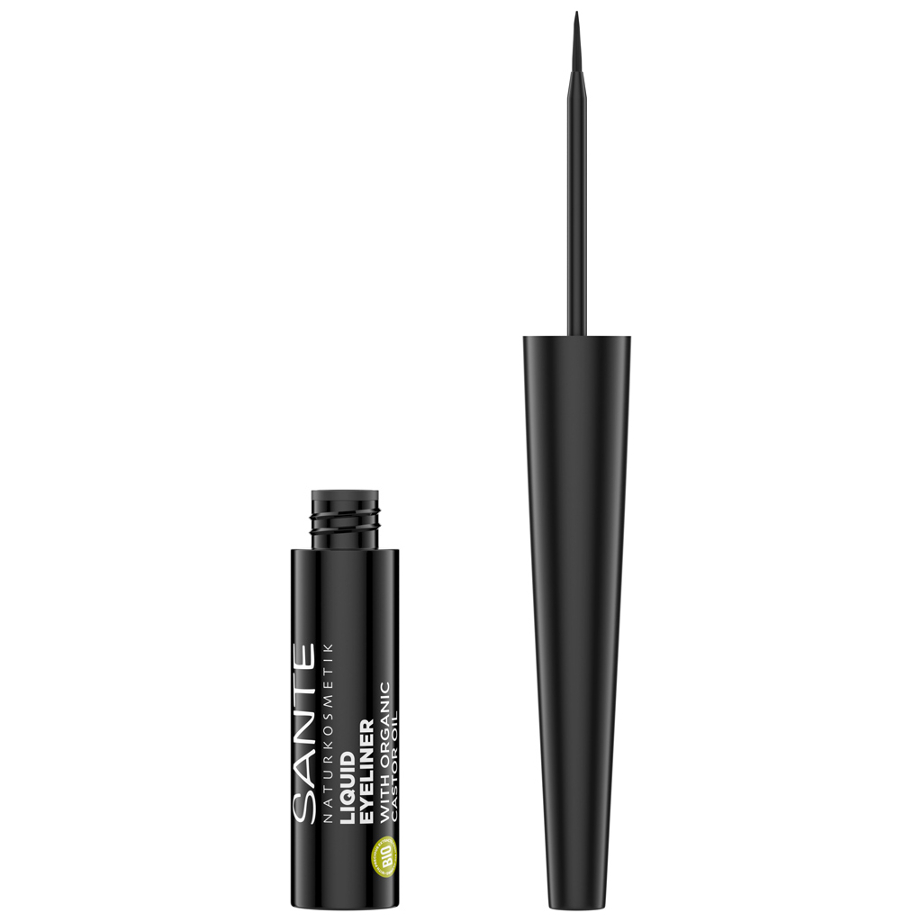 Підводка для очей Sante Liquid Eyeliner 01 - Black 3.5 мл (4025089085652) - изображение 1