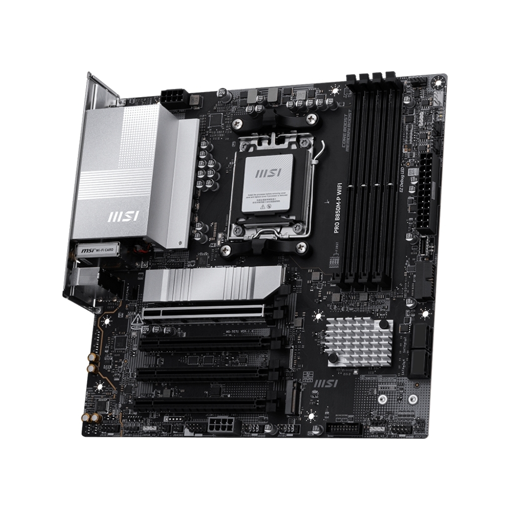 Материнська плата MSI PRO B850M-P WIFI - зображення 2