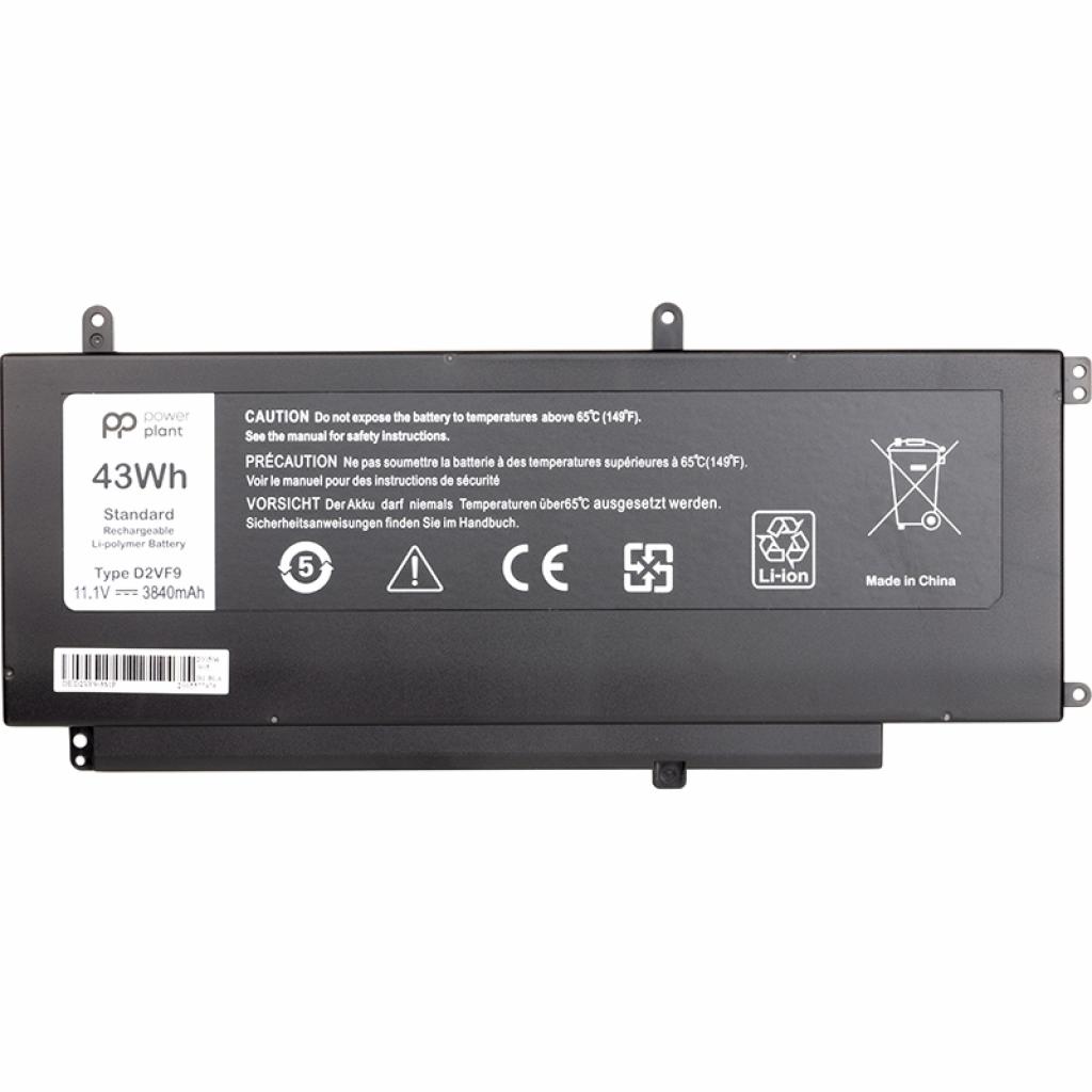Акумулятор до ноутбука DELL Inspiron 15 7547 (D2VF9) 11.1V 3840mAh PowerPlant (NB441112) - зображення 1