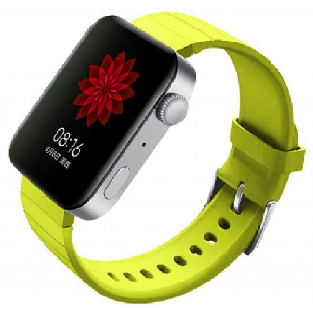 Ремінець до смарт-годинника BeCover Silicone для Xiaomi Mi Watch Yellow (704522) - зображення 2