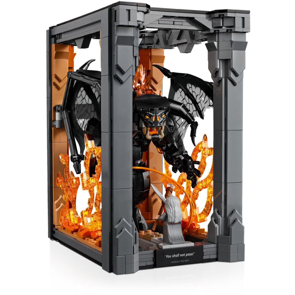 Конструктор LEGO Icons Володар кілець: Балрог. Книжковий куточок (10367) - зображення 3