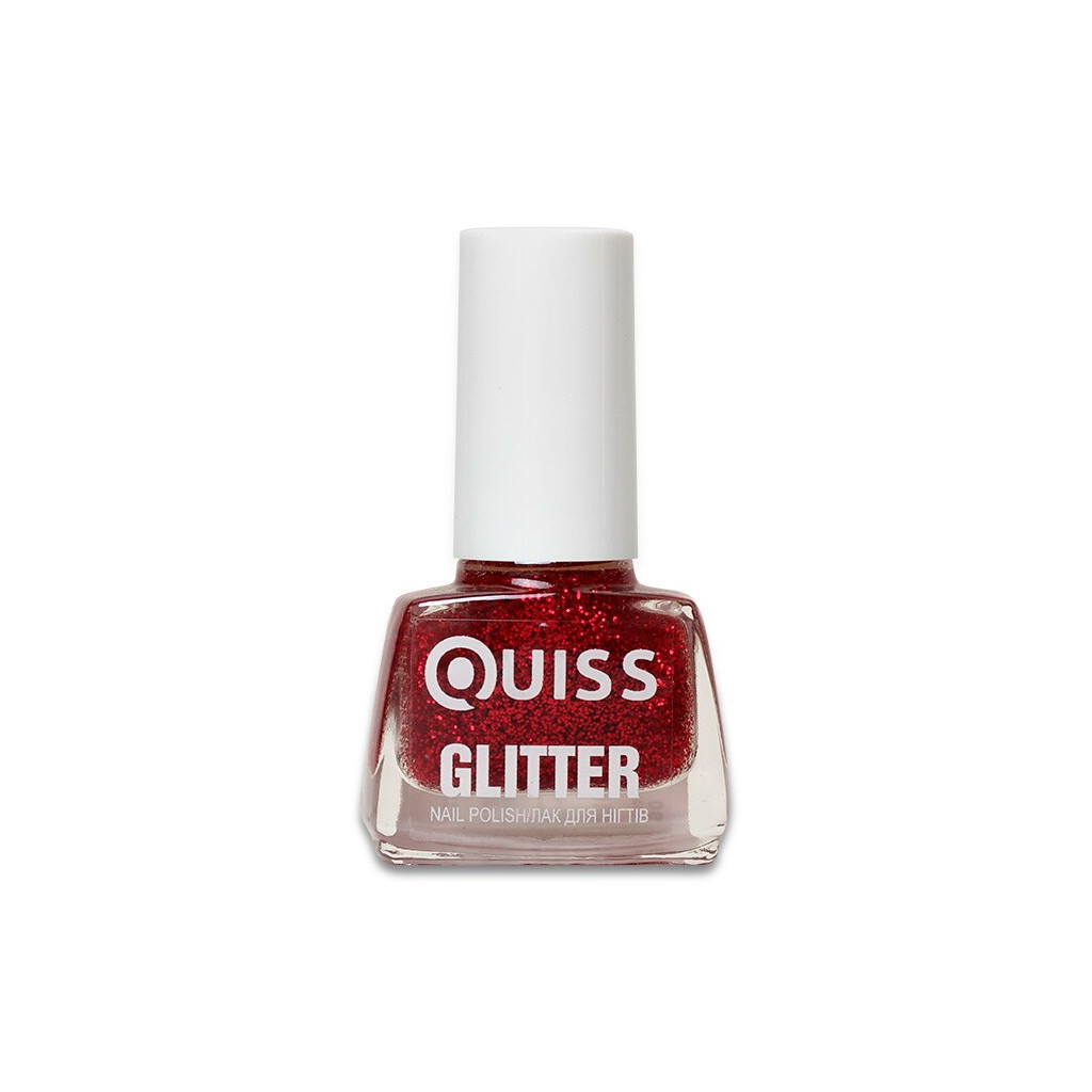 Лак для нігтів Quiss Glitter 06 (4823082014460) - зображення 1