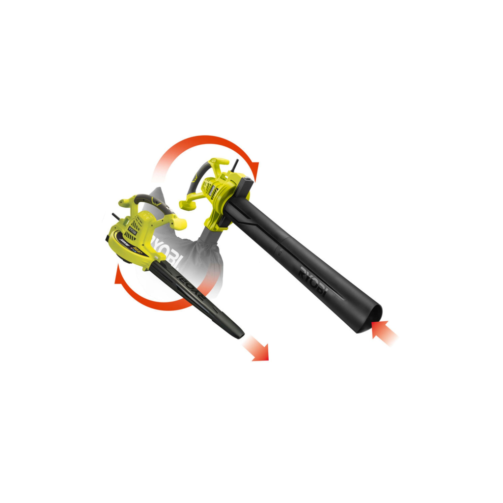 Повітродувка Ryobi повітродув-пилосос Ryobi RBV3000CSV, з подрібнювачем (5133002188) - изображение 8