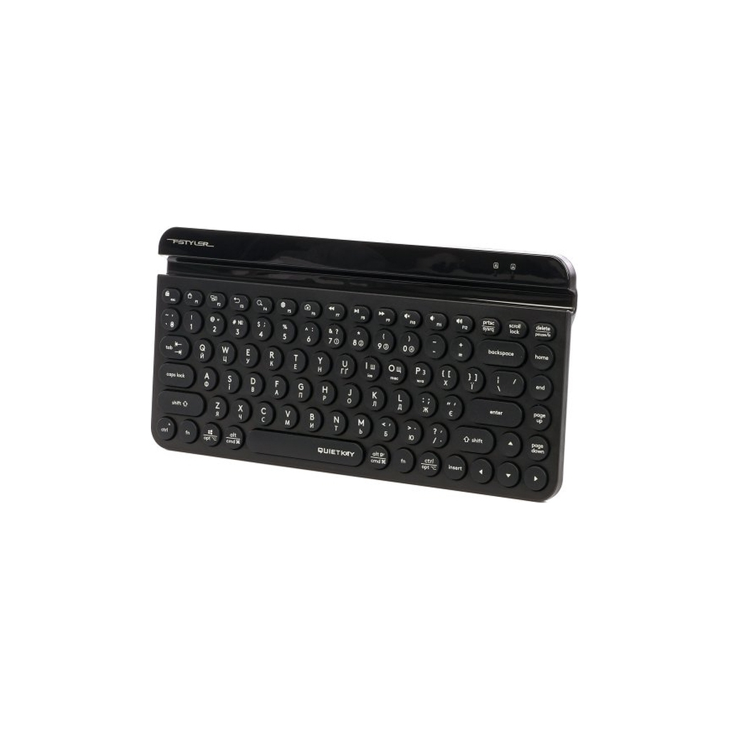 Клавіатура A4Tech FBK30 Wireless/Bluetooth Black (4711421972499) - зображення 2