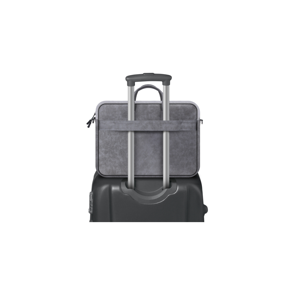 Сумка для ноутбука Defender 15.6" Solid PU gray (26088) - зображення 2