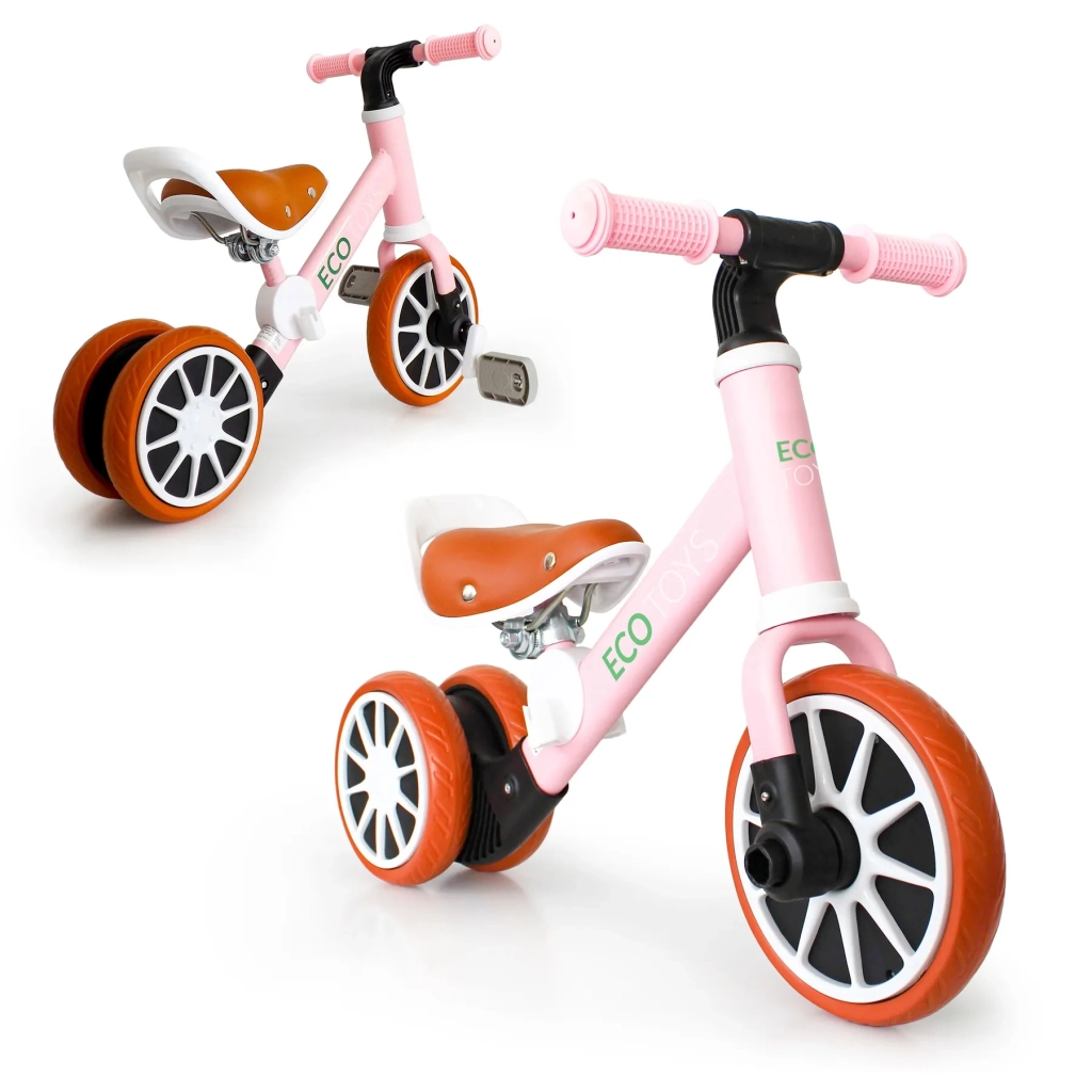 Біговел Ecotoys Велосипед 2 в 1 Energy pink (LC-V1307 PINK) - изображение 10