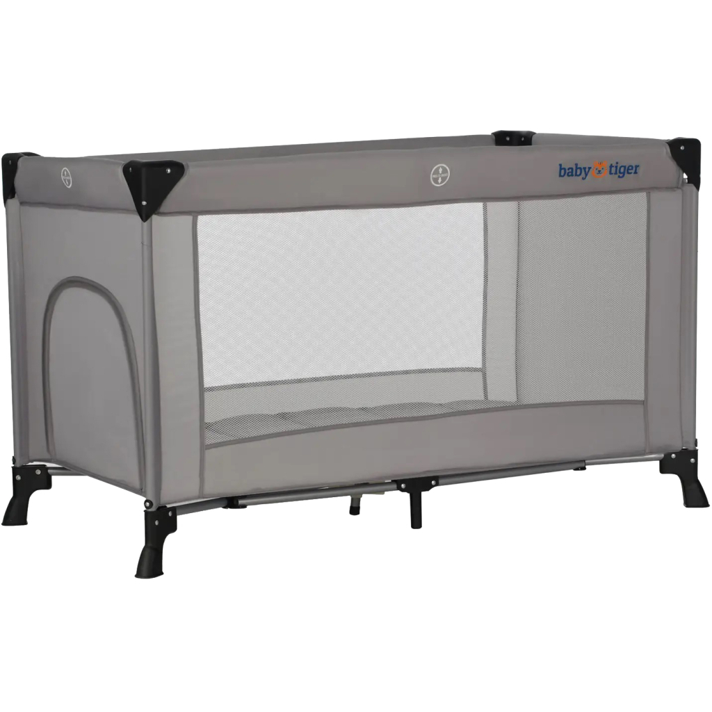 Дитячий манеж Babytiger Viki Grey (5902533918133) - зображення 1