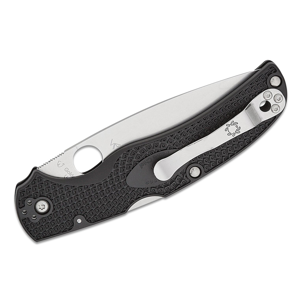 Ніж Spyderco Native Chief Satin BD1N Black FRN (C244PBK) - зображення 4
