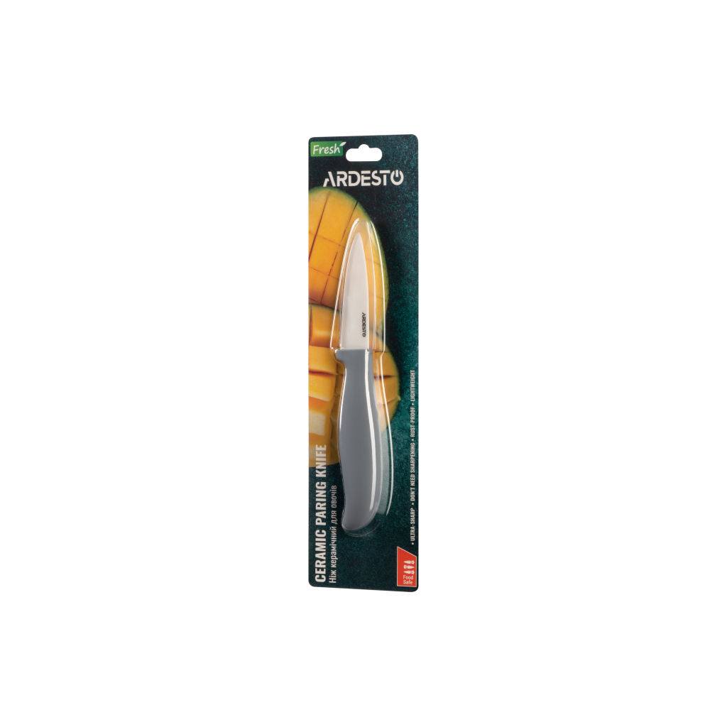 Кухонний ніж Ardesto Fresh 18.5 см Grey (AR2118CG) - зображення 4