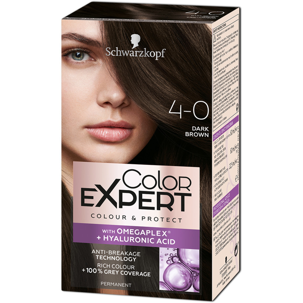 Фарба для волосся Color Expert 4-0 Темно-каштановий 142.5 мл (5012583205326) - зображення 1