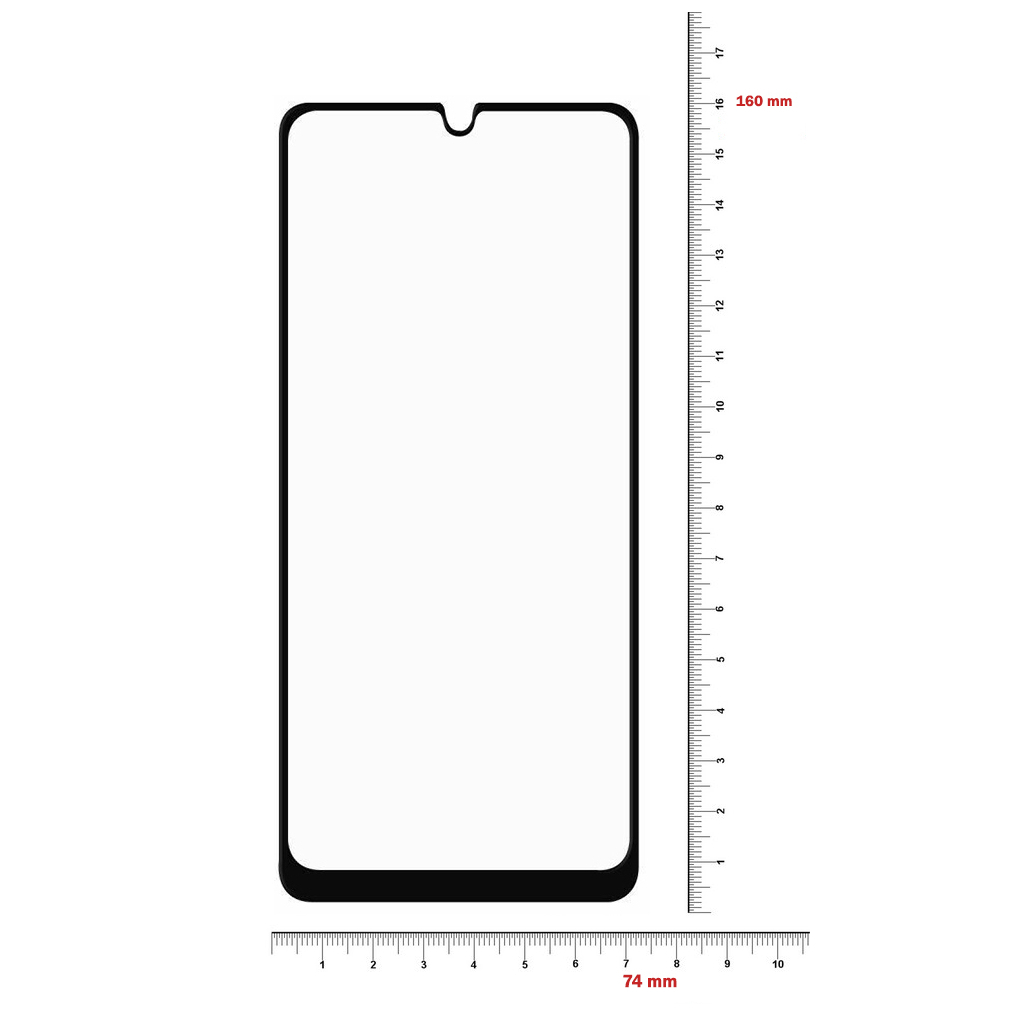 Скло захисне BeCover Samsung Galaxy M22 SM-M225 Black (706907) - зображення 2