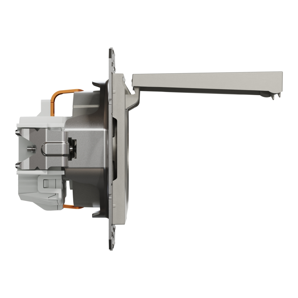 Розетка Schneider Electric ASFORA з кришкою, бронза (EPH3100169) - изображение 3