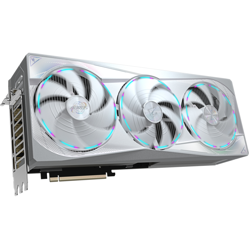Відеокарта GIGABYTE GeForce RTX5080 16GB MASTER ICE (GV-N5080AORUSM ICE-16GD) - зображення 2