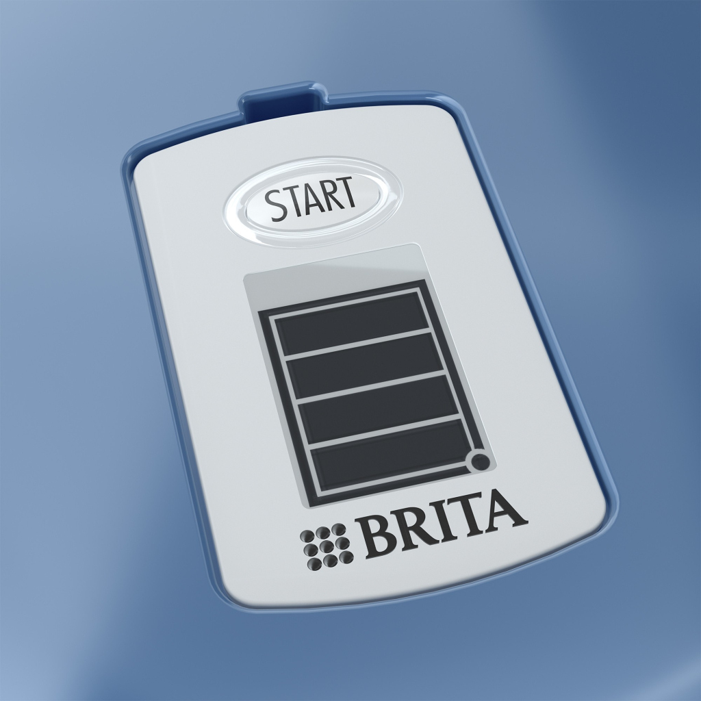 Фільтр-глечик Brita MXPro 8.2л (5.2л очищеної води) з фільтр-картриджем, синій (1052805) - зображення 4