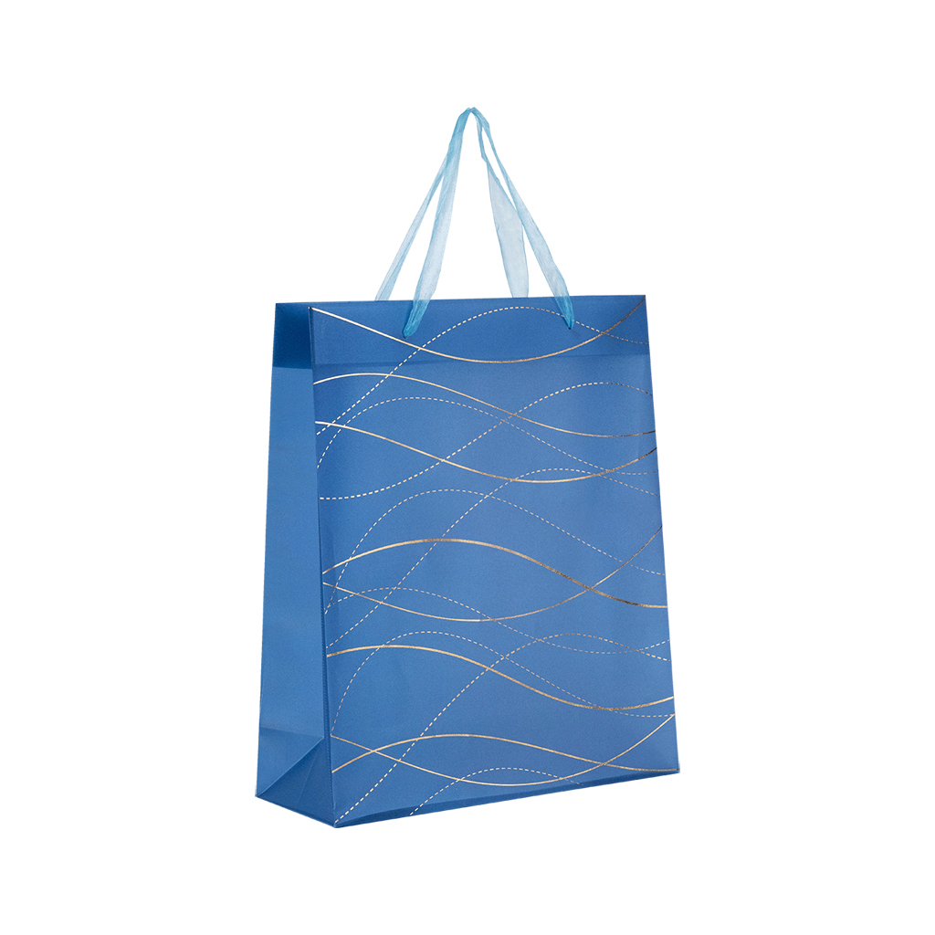 Подарунковий пакет Axent пластиковий Waves-2, 32х27 см (8504-30-A) - изображение 2