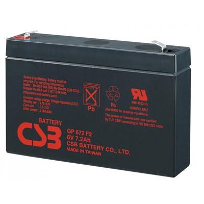 Батарея до ДБЖ CSB 6В 7.2 Ач (GP672) - зображення 1