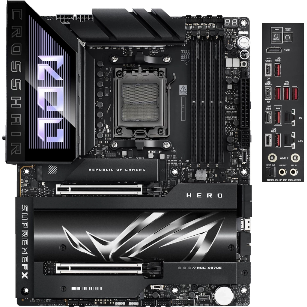 Материнська плата ASUS ROG CROSSHAIR X870E HERO - изображение 1