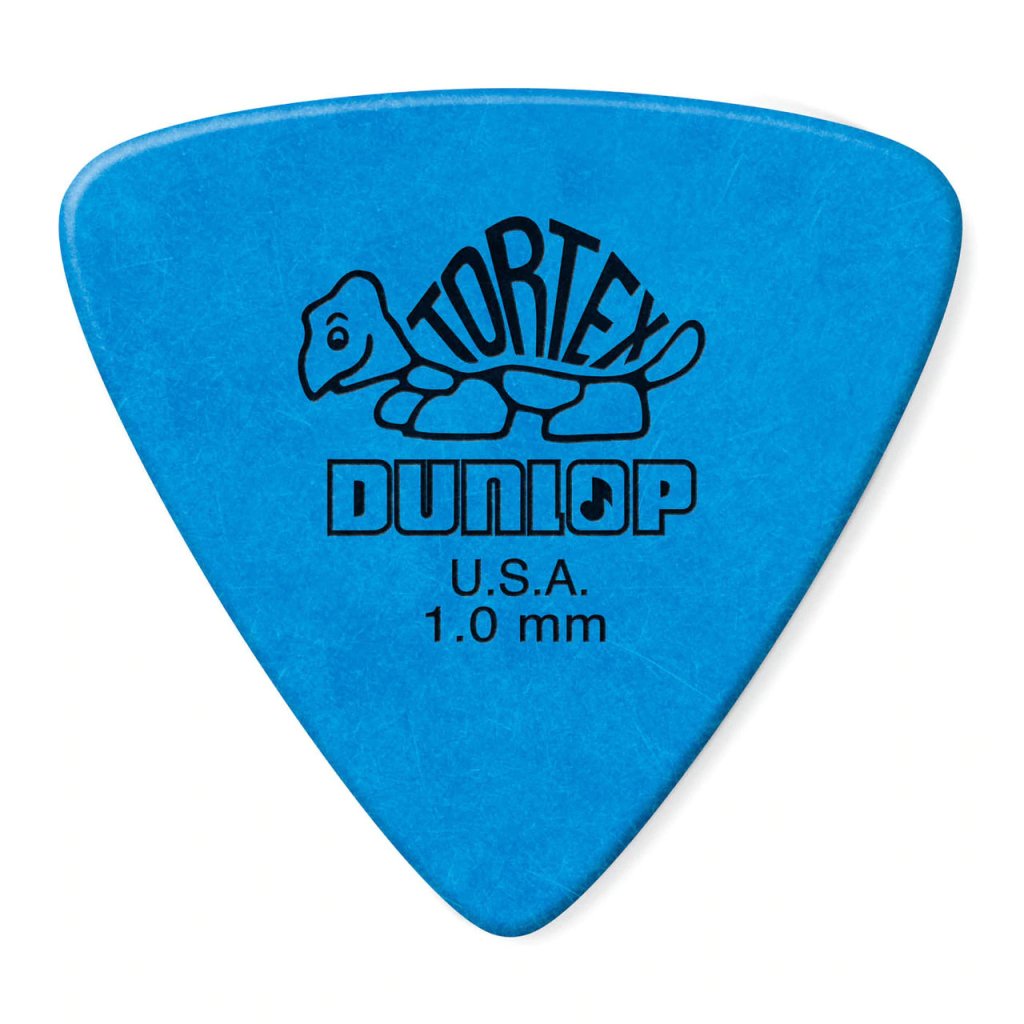 Медіатор Jim Dunlop Tortex Triangle Pick 1.0mm 6 шт. (431P1.0) - изображение 1