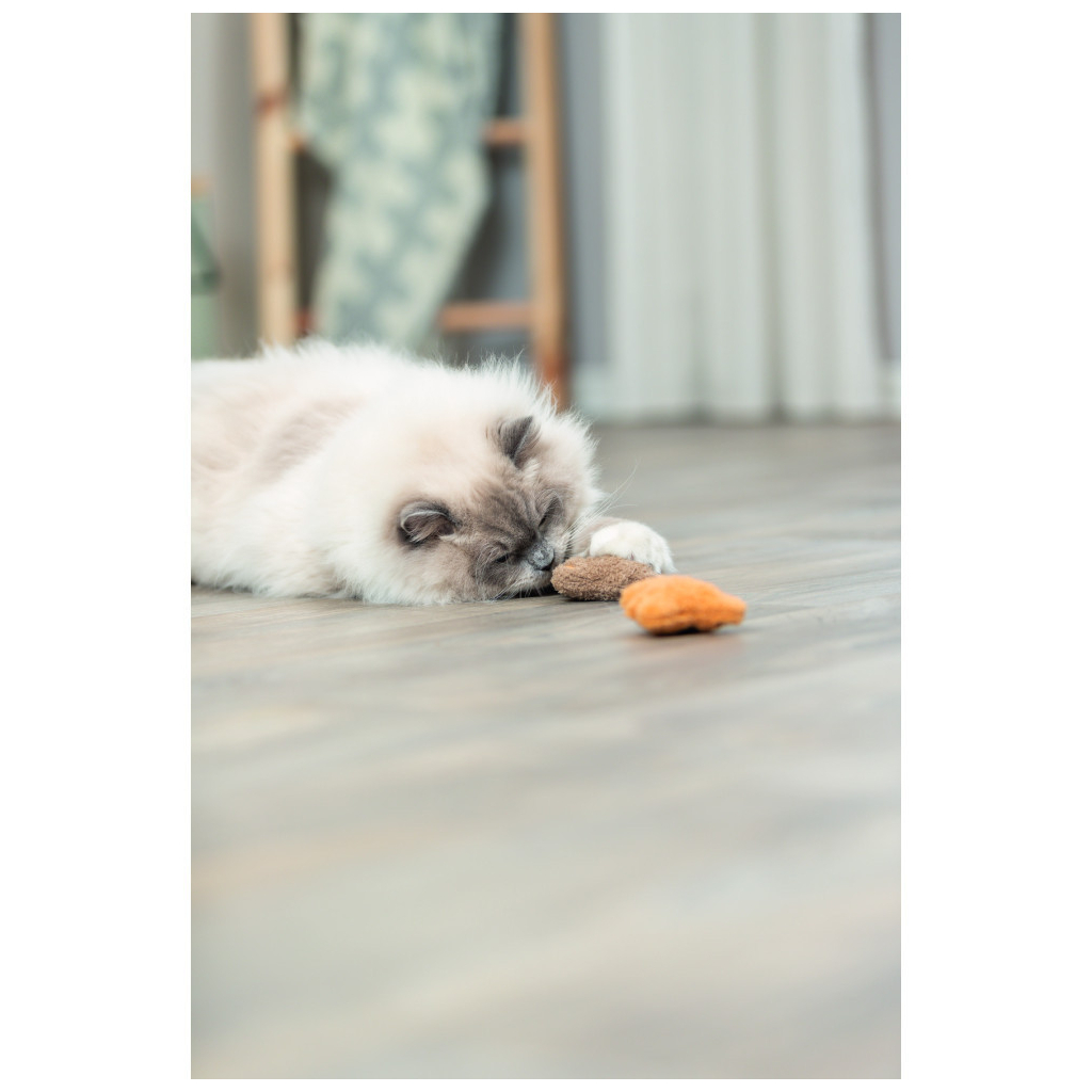 Іграшка для котів Trixie Ведмідь плюшевий з котячою м'ятою 8 см (кольори в асортименті) (4011905456645) - picture 9