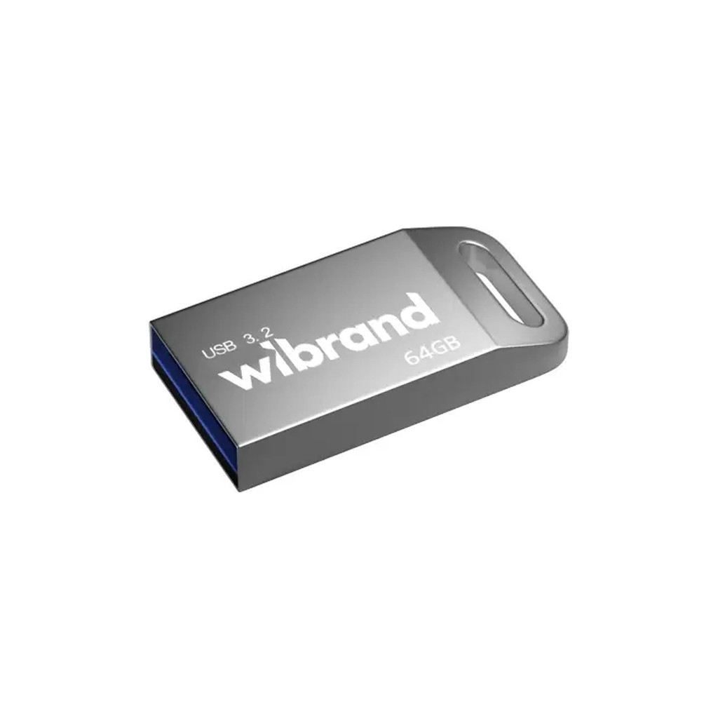 USB флеш накопичувач Wibrand 64GB Ant Silver USB 3.2 Gen 1 (USB 3.0) (WI3.2/AN64M4S) - зображення 1