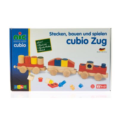 Конструктор Nic дерев'яний Паровозик (NIC2151) - зображення 1