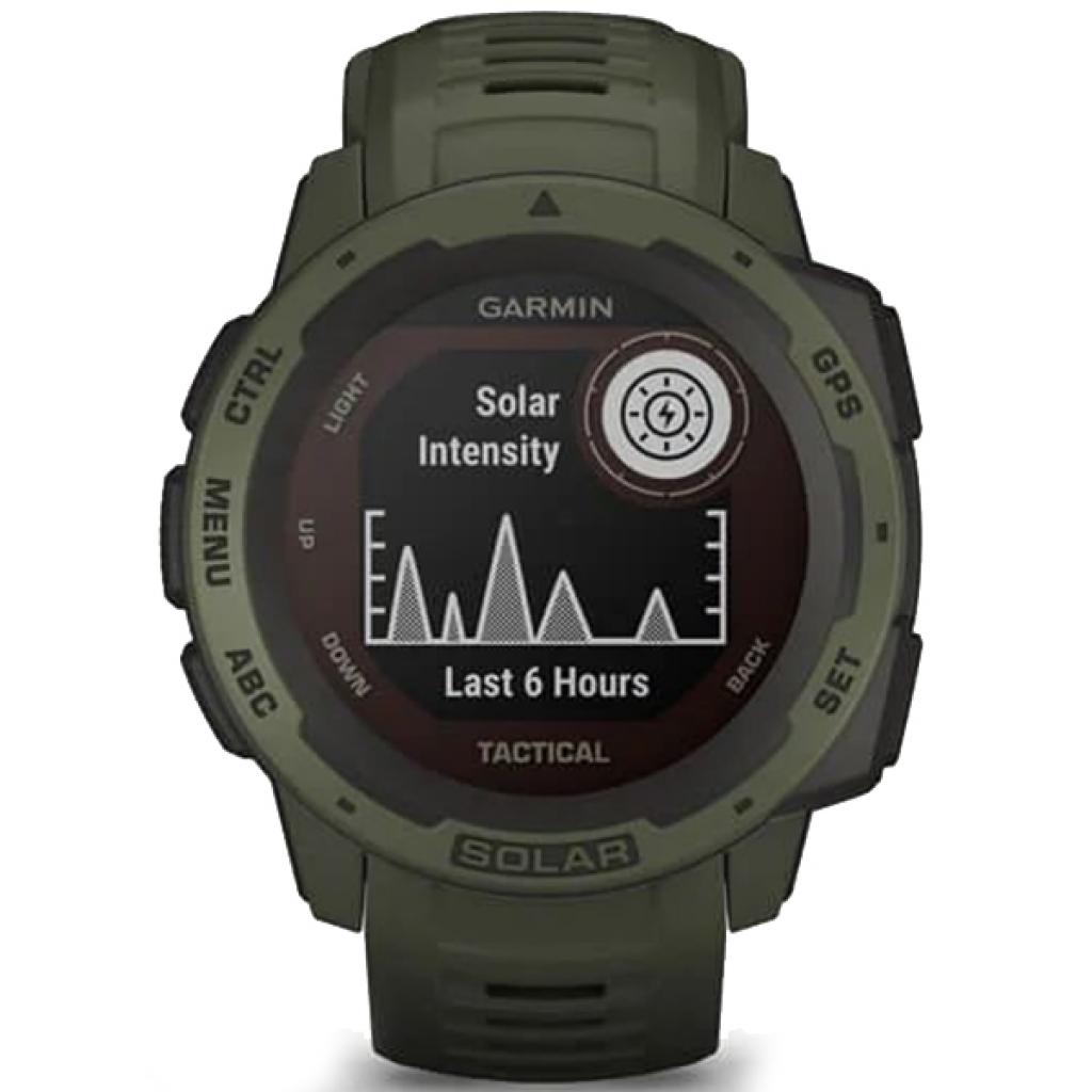 Смарт-годинник Garmin Instinct Solar, Tactical Edition, Moss (010-02293-04) - зображення 8