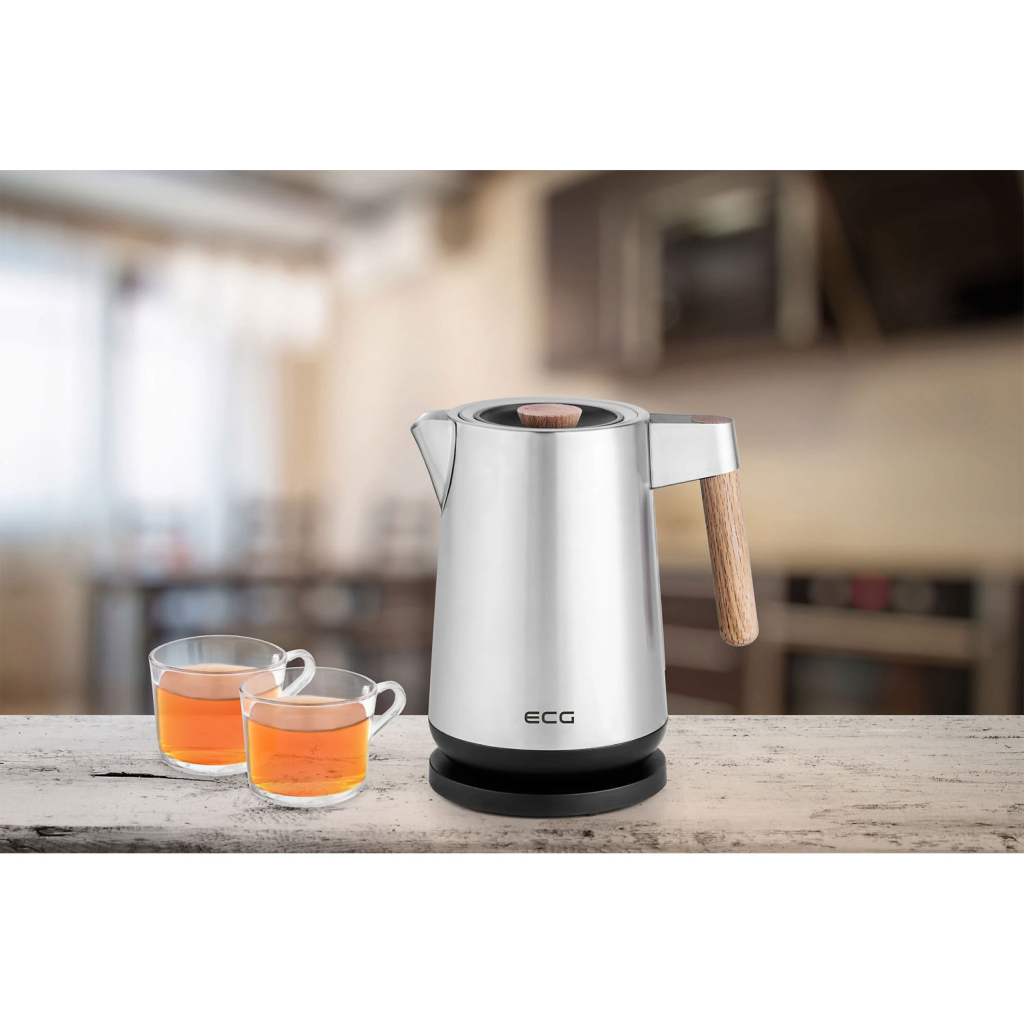 Електрочайник ECG RK 1767 Strix Timber - зображення 10