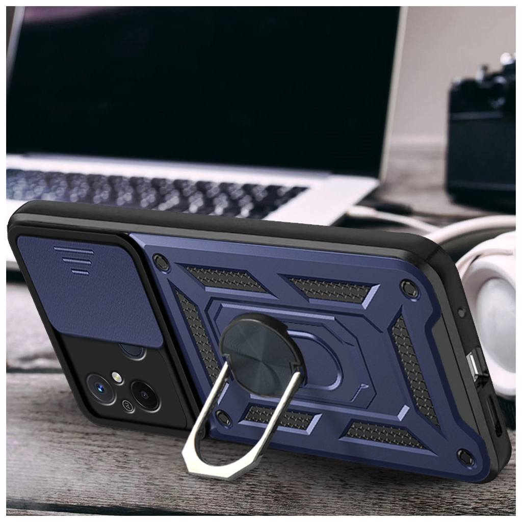 Чохол до мобільного телефона BeCover Military Xiaomi Redmi 12C Blue (709166) - зображення 5