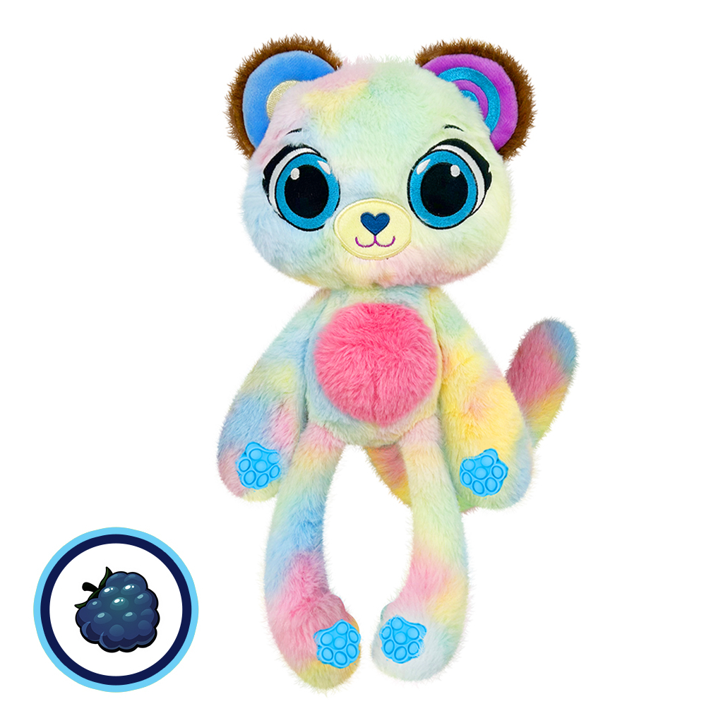 М'яка іграшка Bubble Pops Чорничне медвежа 34 см (2312004/8) - зображення 1