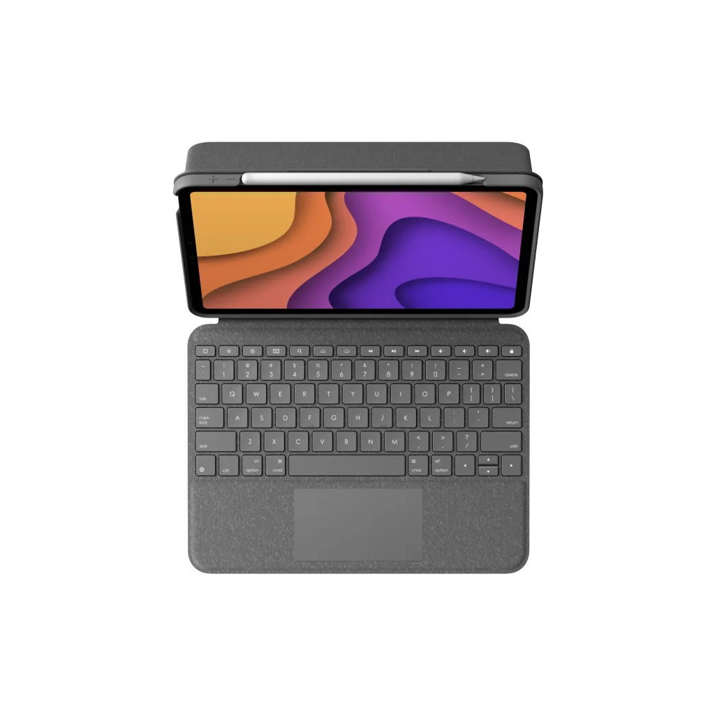 Чохол до планшета Logitech Folio Touch iPad Air (4th gen) - OXFORD GREY - RUS - INTNL (L920-010000) - зображення 5