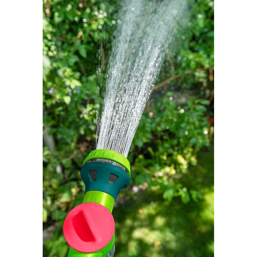 Пістолет для поливу Verto ручний з контейнером, пінорозпилювач, багатофункціональний (15G715) - изображение 10